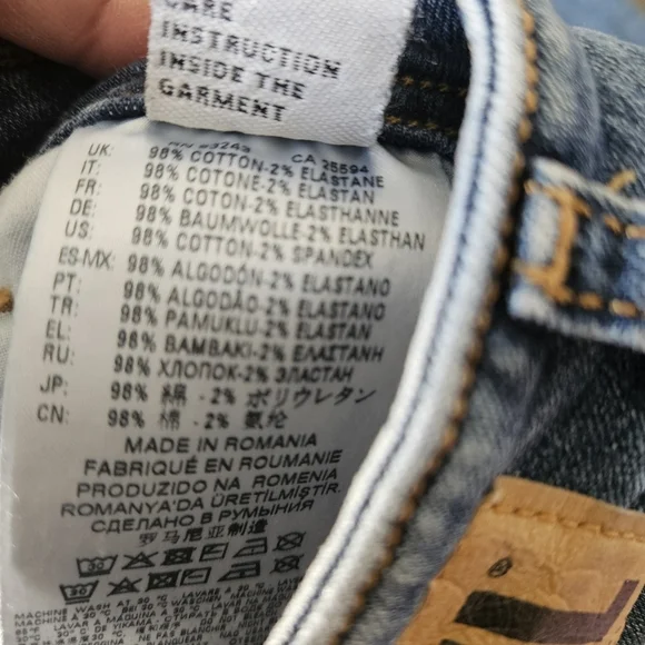 Diesel Men's Medium Wash Sleenker-X Slim Skinny Jeans 30W 32L - Picture 16 of 16